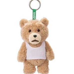 Vest Bear- Popmart x TED2 Pendant